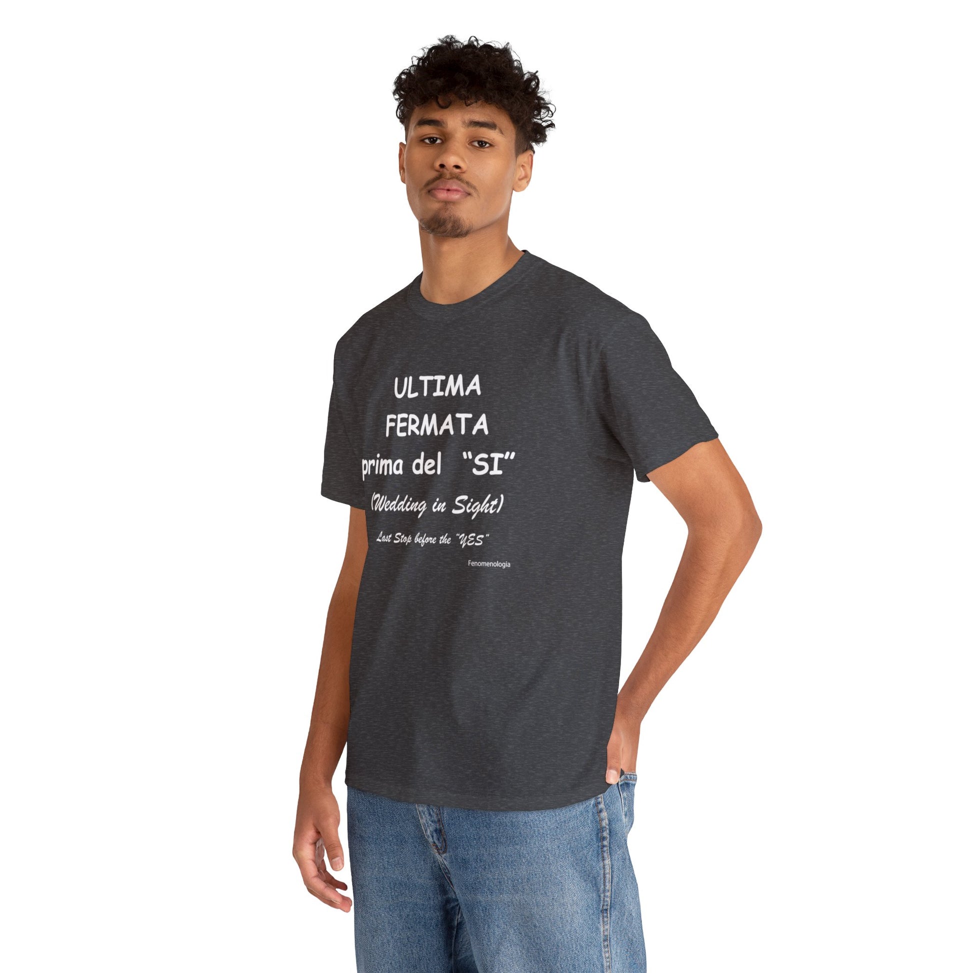 ULTIMA FERMATA prima del  “SI” Men T-Shirt - Fenomenologia Shop