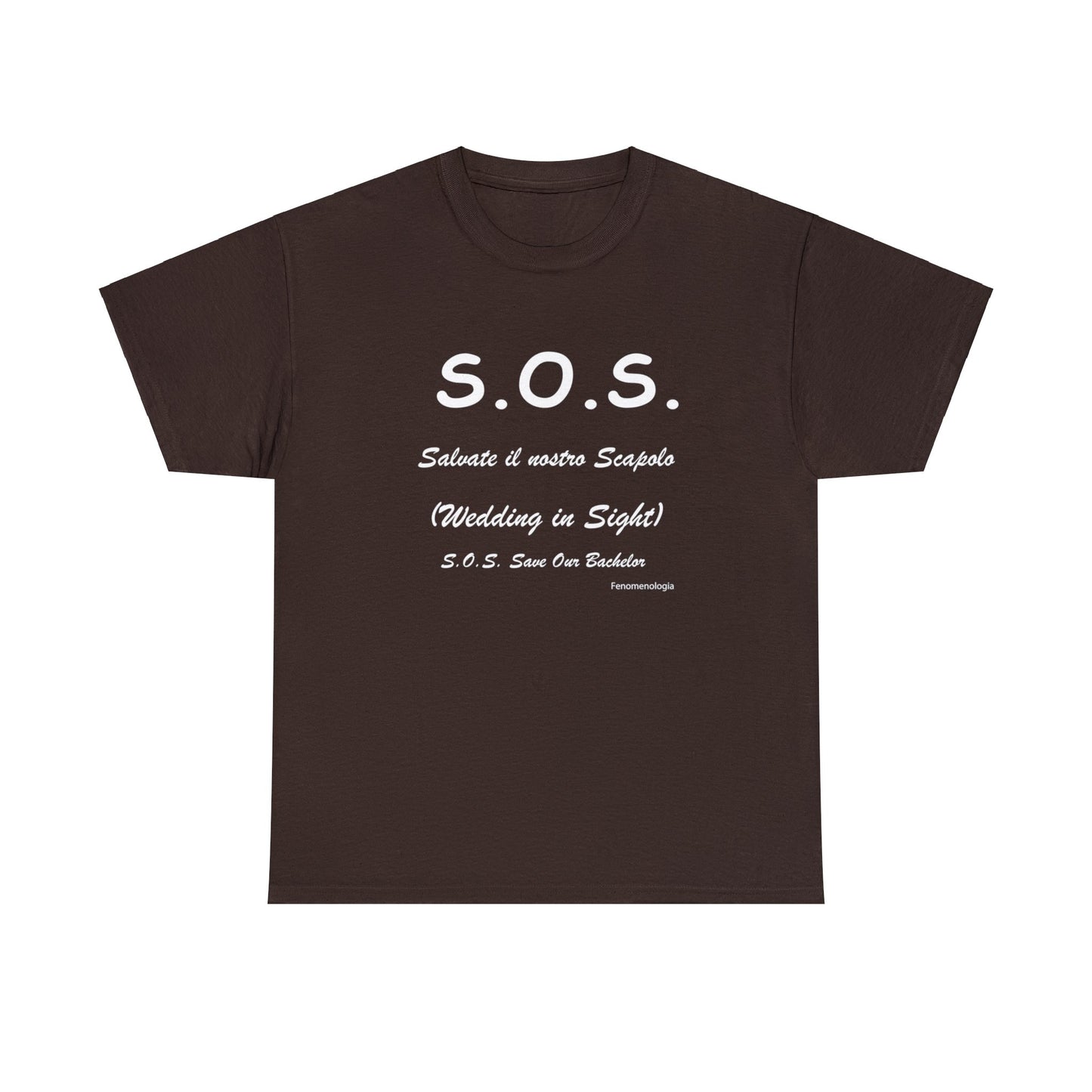 S.O.S. Men T-Shirt - Fenomenologia Shop