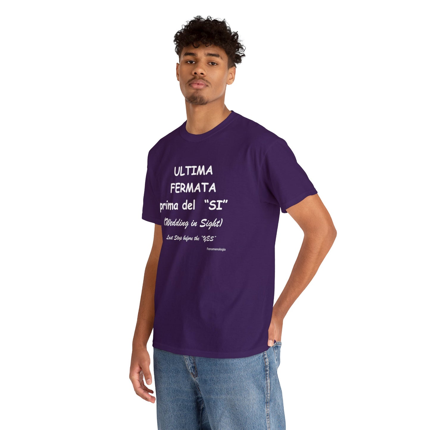 ULTIMA FERMATA prima del  “SI” Men T-Shirt - Fenomenologia Shop