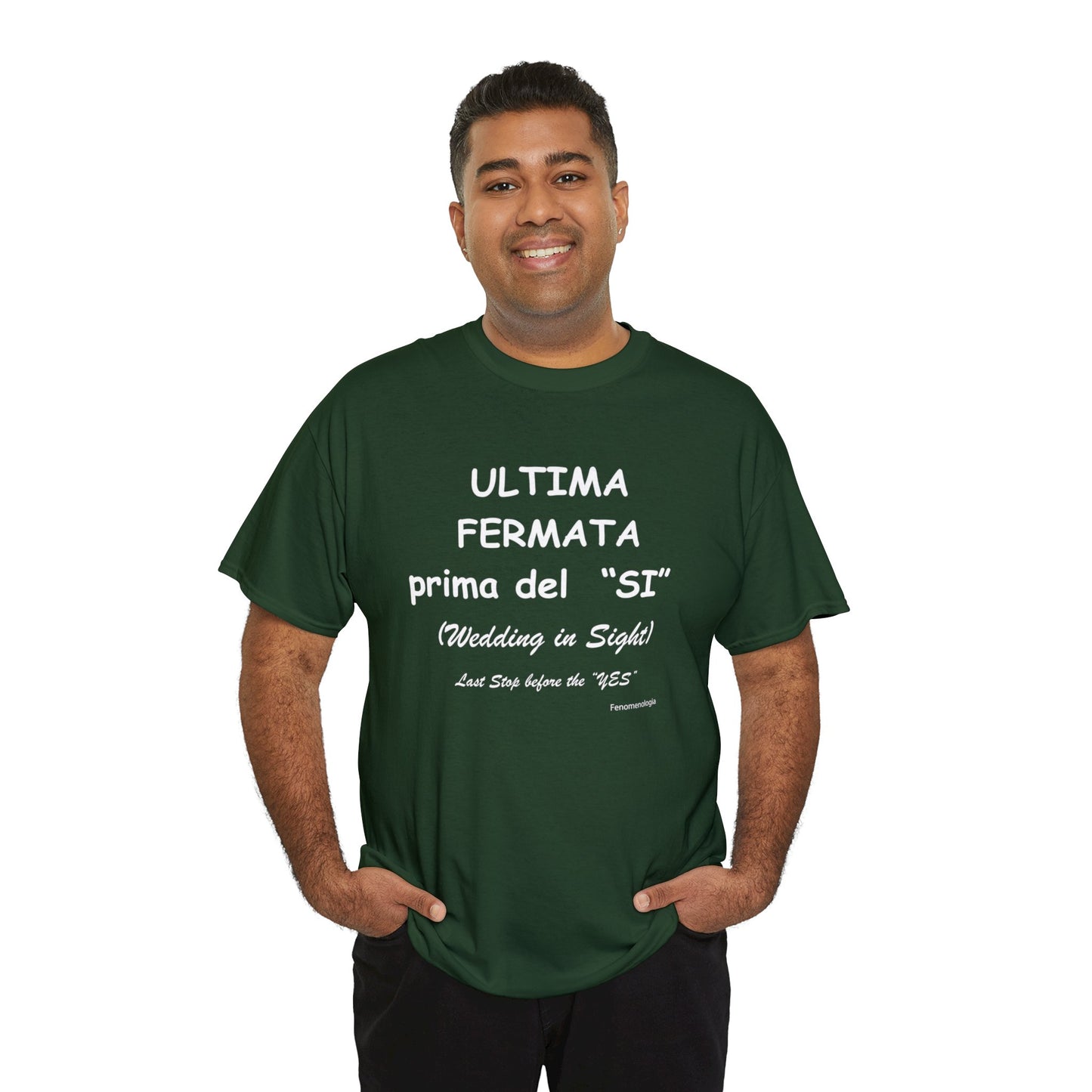 ULTIMA FERMATA prima del  “SI” Men T-Shirt - Fenomenologia Shop