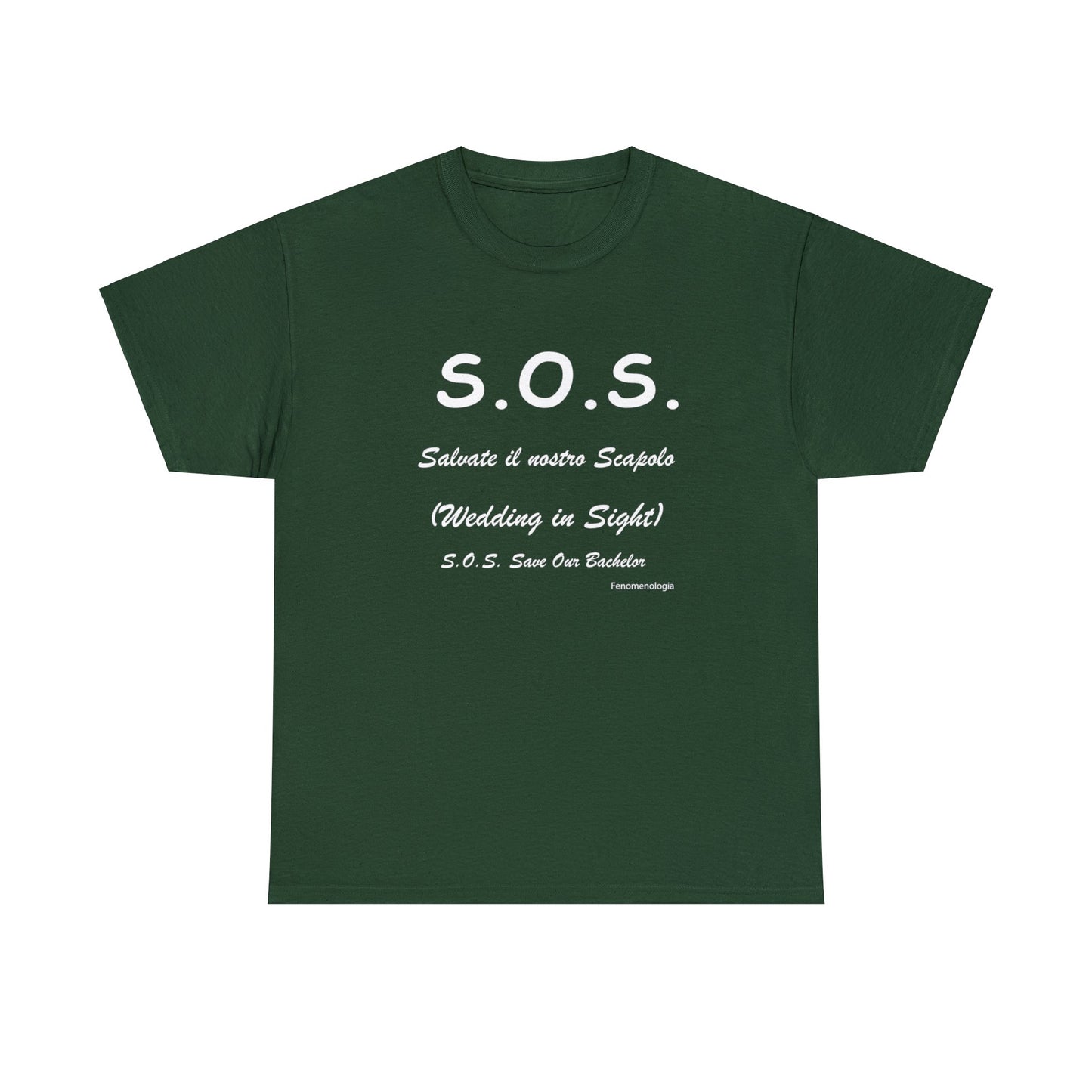 S.O.S. Men T-Shirt - Fenomenologia Shop