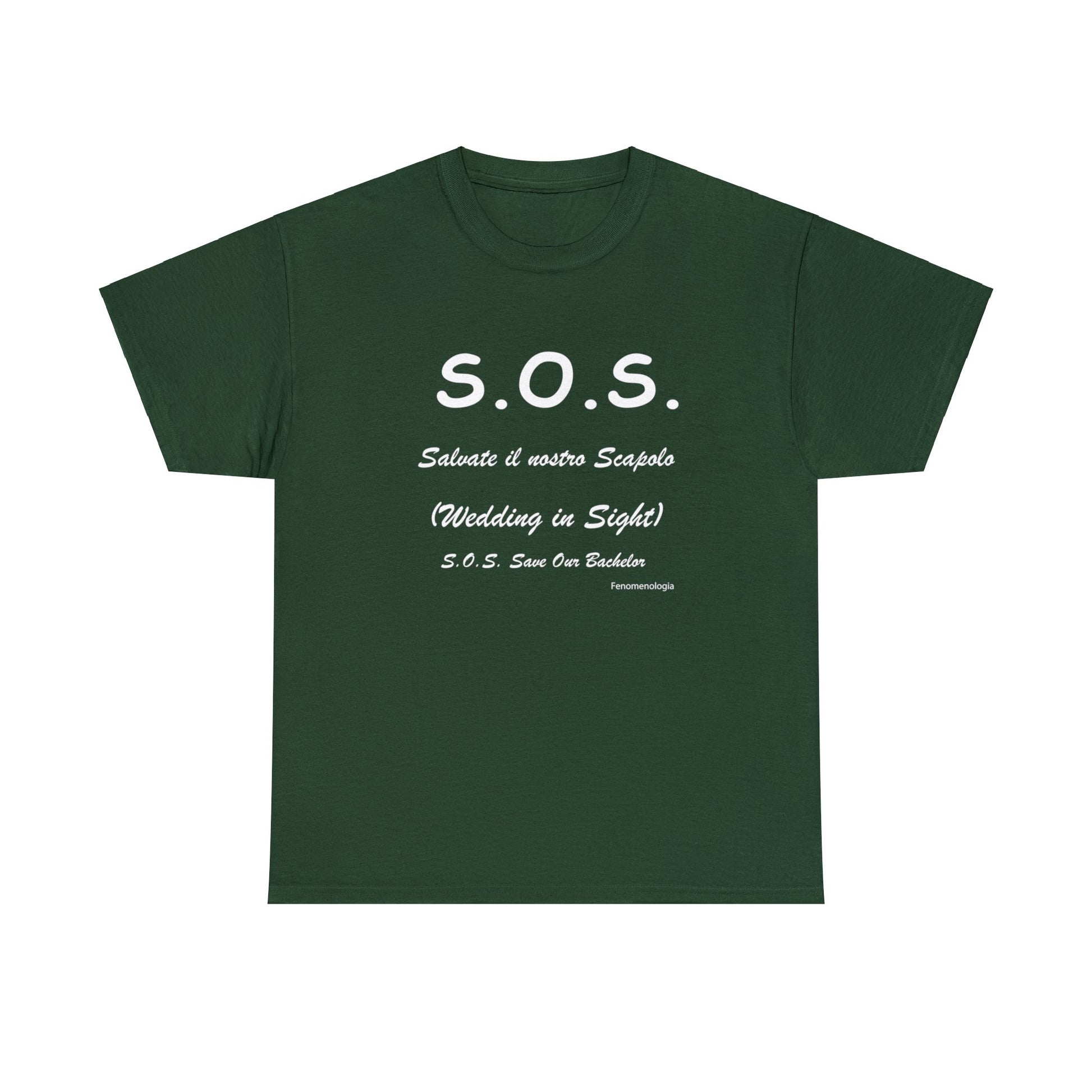 S.O.S. Men T-Shirt - Fenomenologia Shop