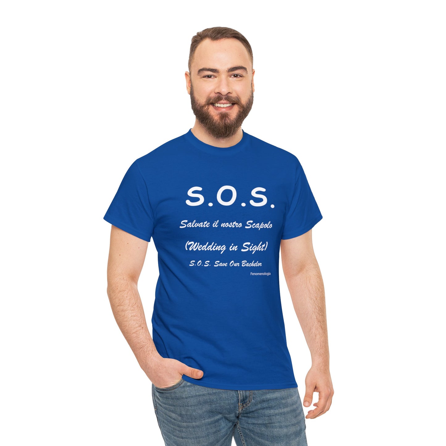 S.O.S. Men T-Shirt - Fenomenologia Shop