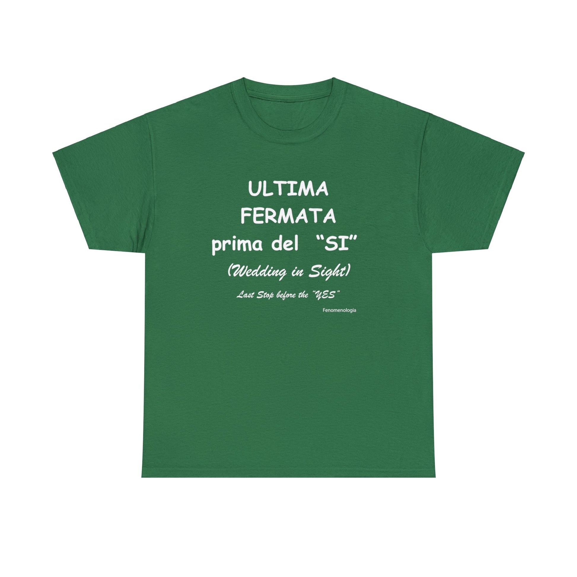 ULTIMA FERMATA prima del  “SI” Men T-Shirt - Fenomenologia Shop