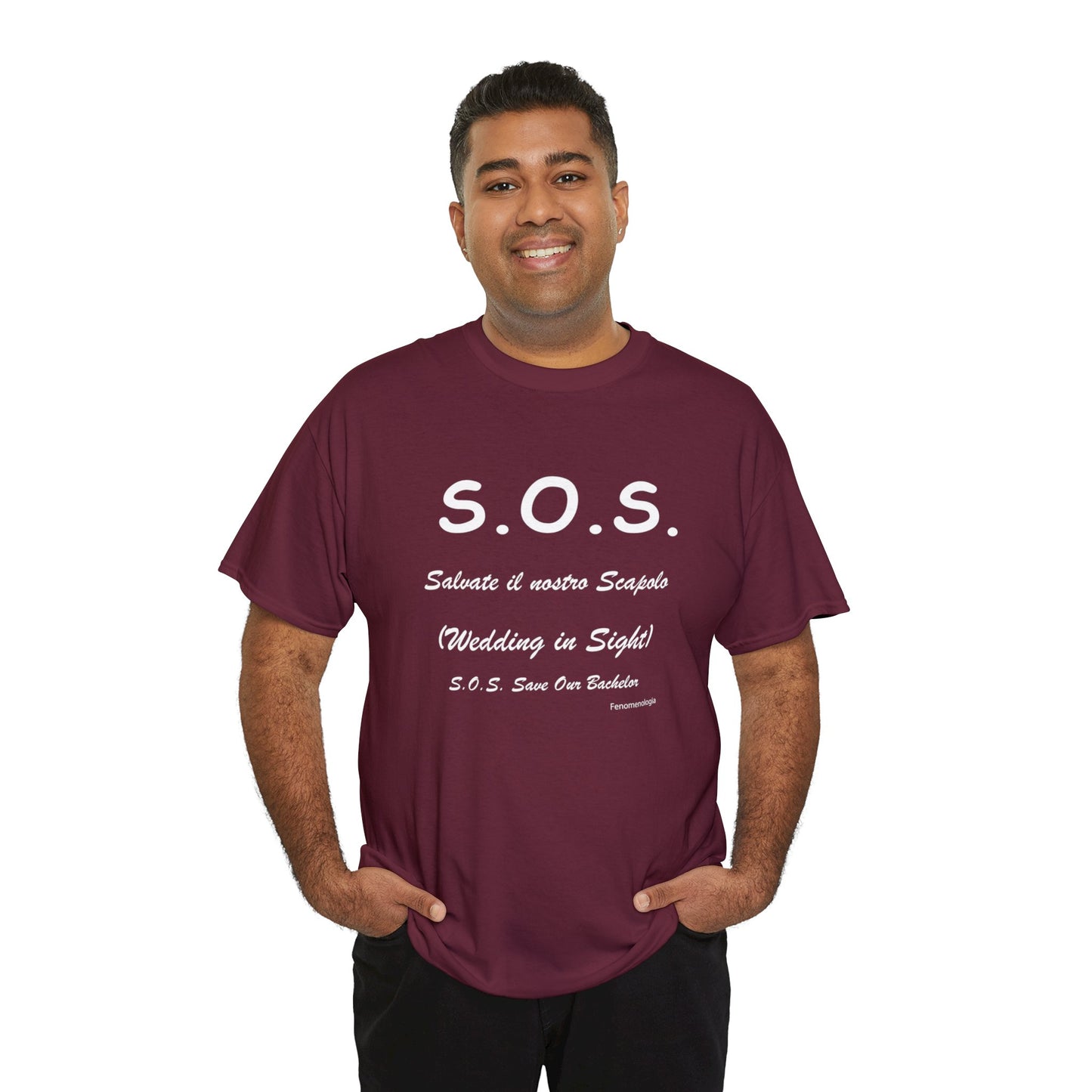 S.O.S. Men T-Shirt - Fenomenologia Shop