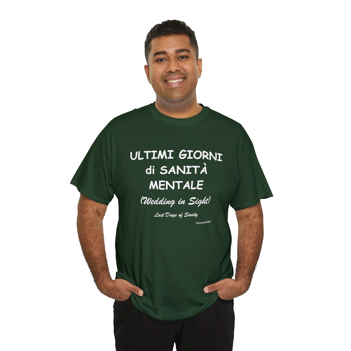 ULTIMI GIORNI di SANITÀ MENTALE Men T-Shirt - Fenomenologia Shop