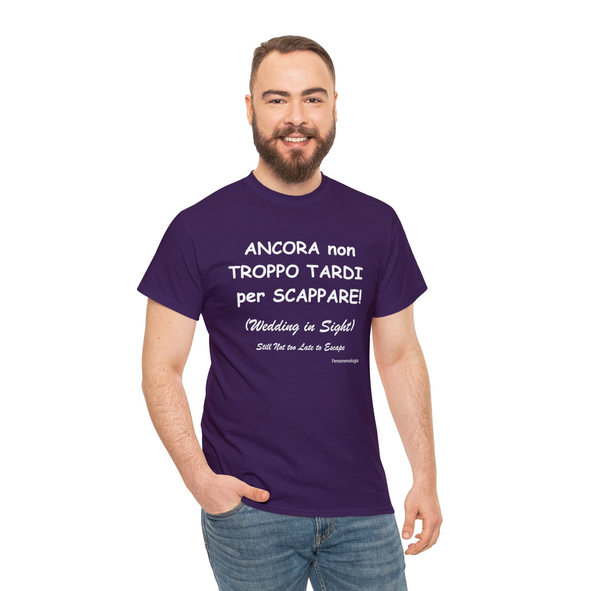 ANCORA non TROPPO TARDI  per SCAPPARE! Men T-Shirt - Fenomenologia Shop