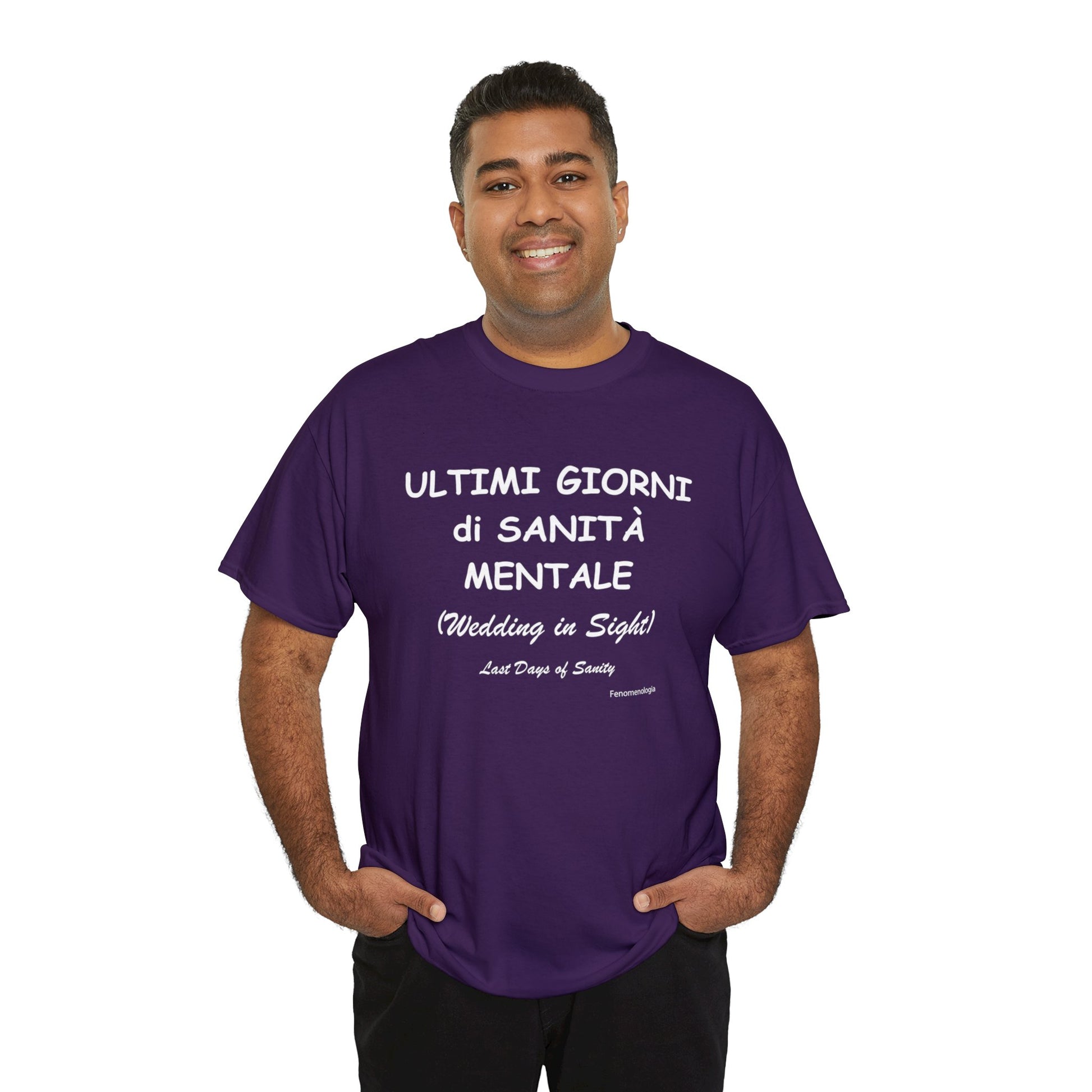 ULTIMI GIORNI di SANITÀ MENTALE Men T-Shirt - Fenomenologia Shop