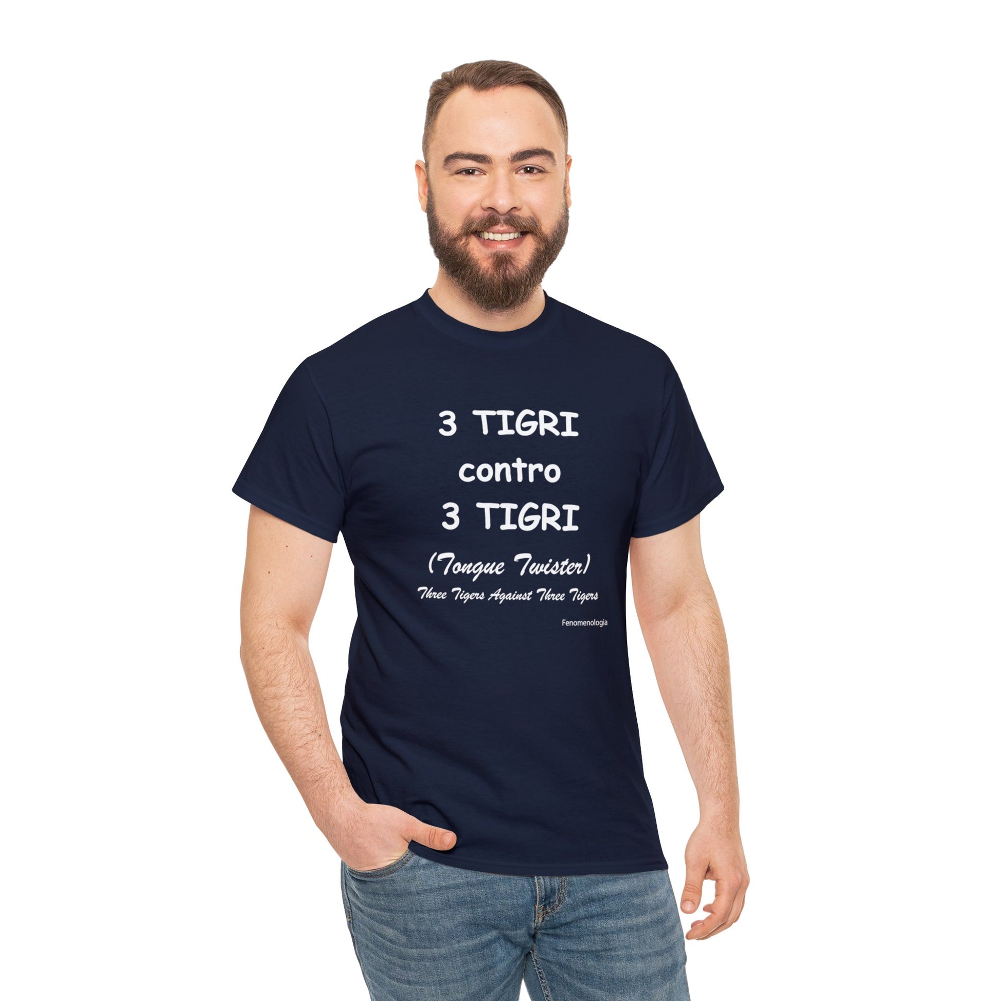 3 TIGRI contro 3 TIGRI Unisex T-Shirt - Fenomenologia Shop