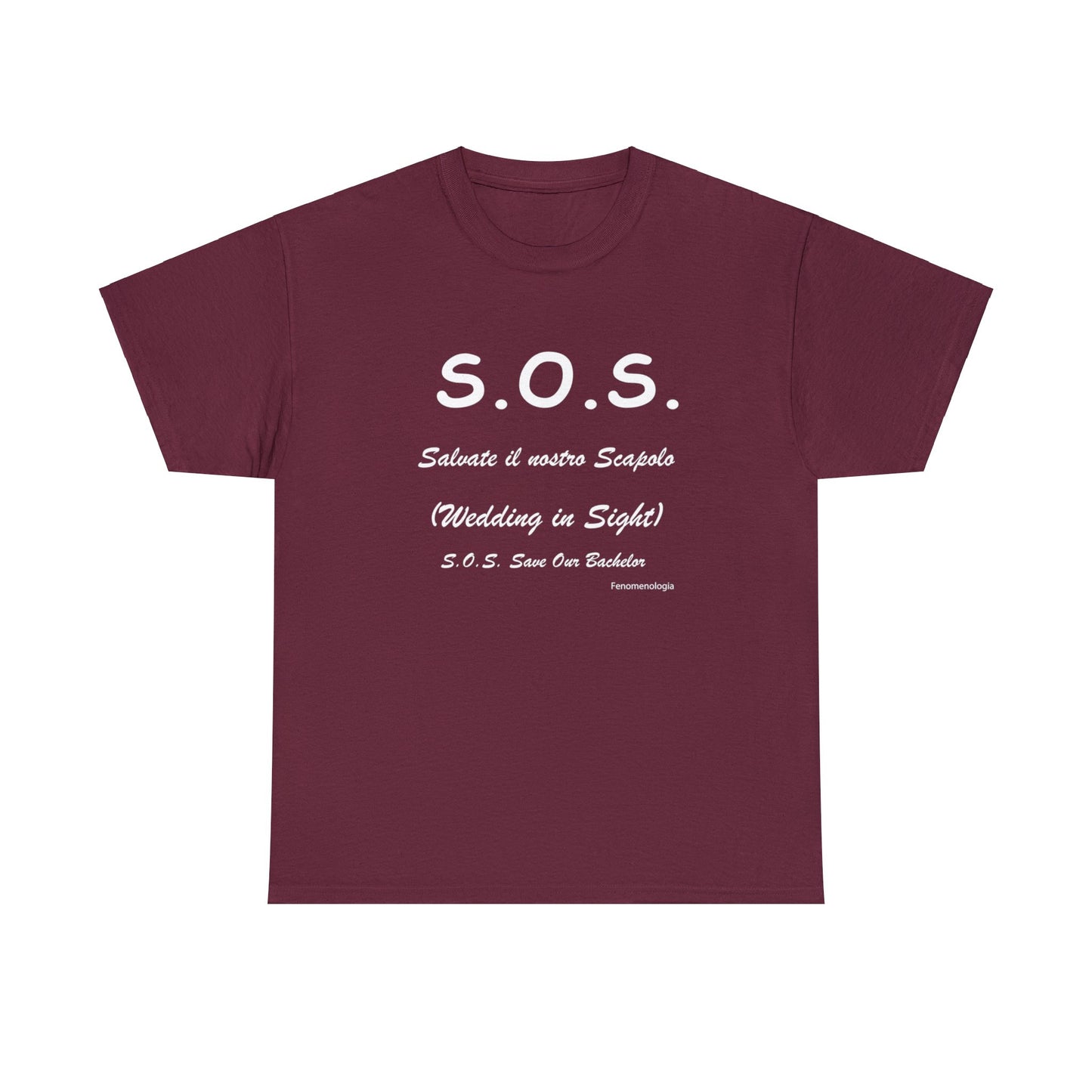 S.O.S. Men T-Shirt - Fenomenologia Shop