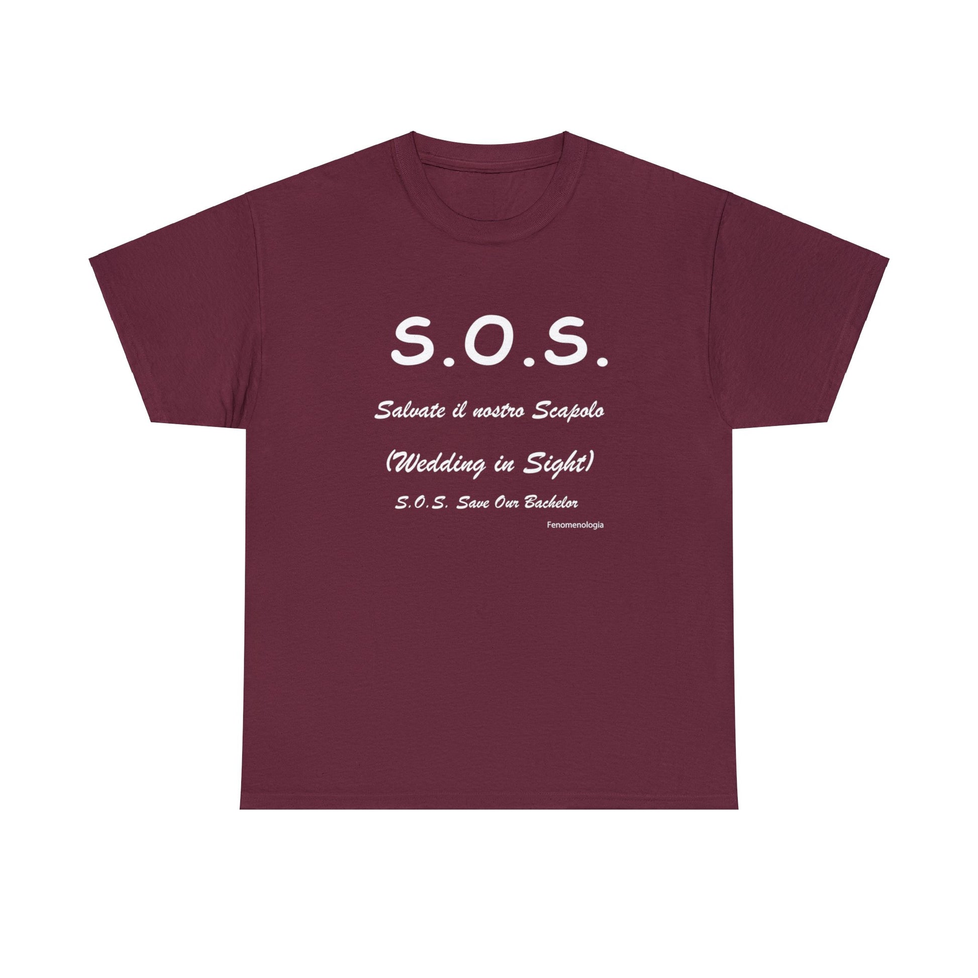 S.O.S. Men T-Shirt - Fenomenologia Shop