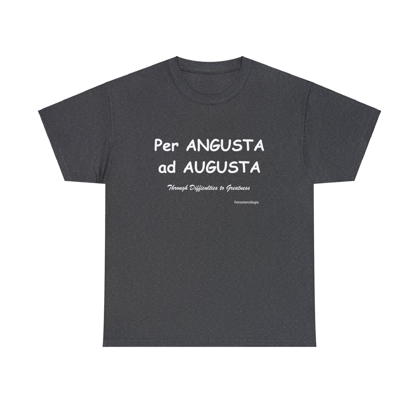 Per ANGUSTA ad AUGUSTA Unisex T-Shirt - Fenomenologia Shop