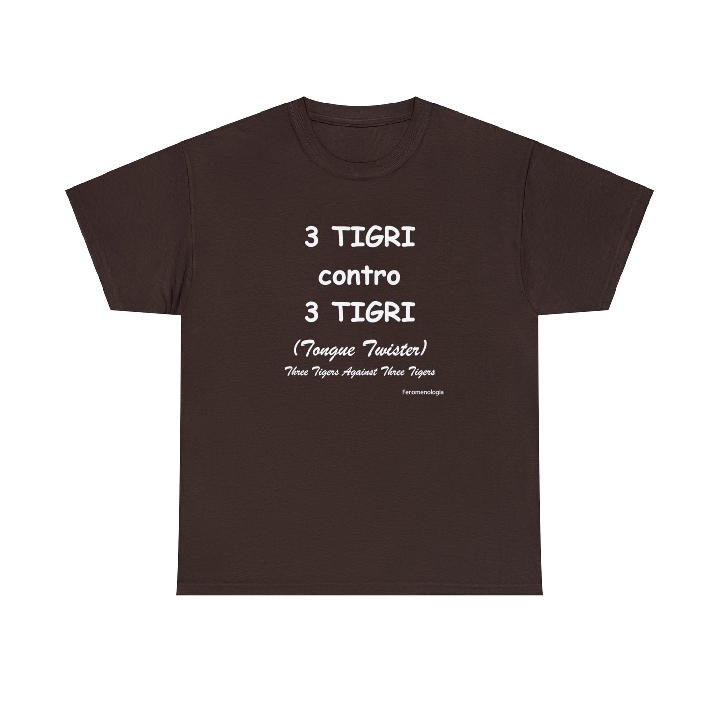 3 TIGRI contro 3 TIGRI Unisex T-Shirt - Fenomenologia Shop