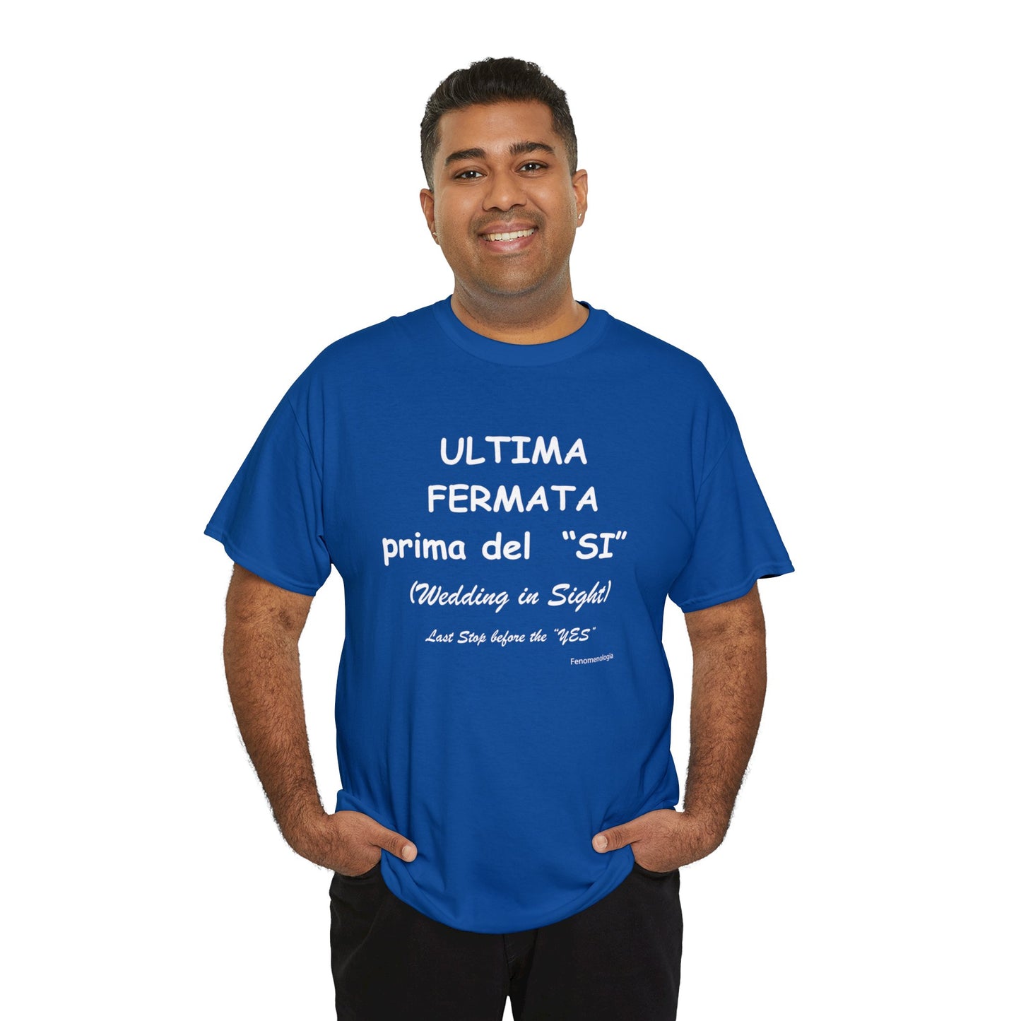 ULTIMA FERMATA prima del  “SI” Men T-Shirt - Fenomenologia Shop