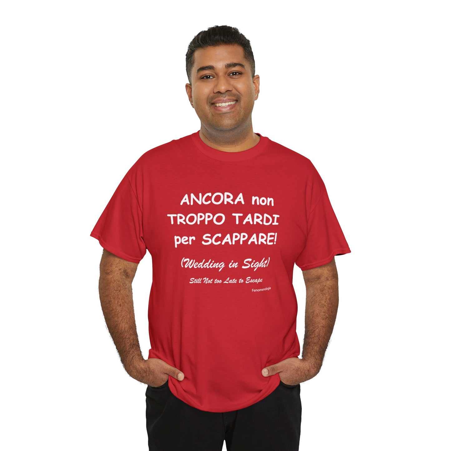 ANCORA non TROPPO TARDI  per SCAPPARE! Men T-Shirt - Fenomenologia Shop