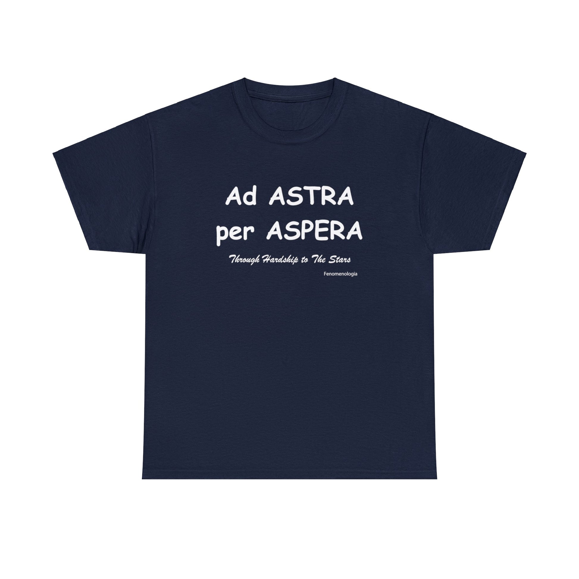 Ad ASTRA per ASPERA Unisex T-Shirt - Fenomenologia Shop