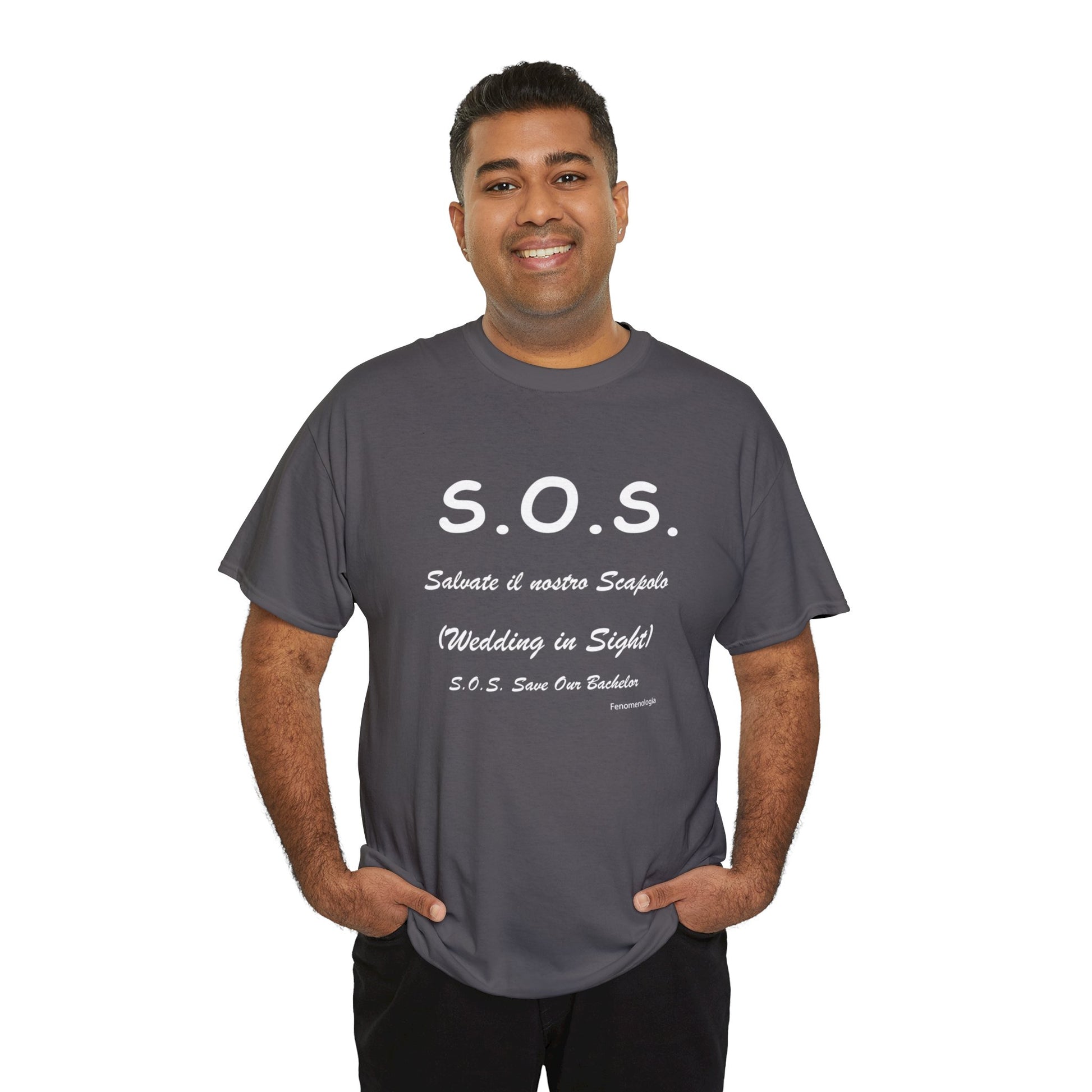 S.O.S. Men T-Shirt - Fenomenologia Shop