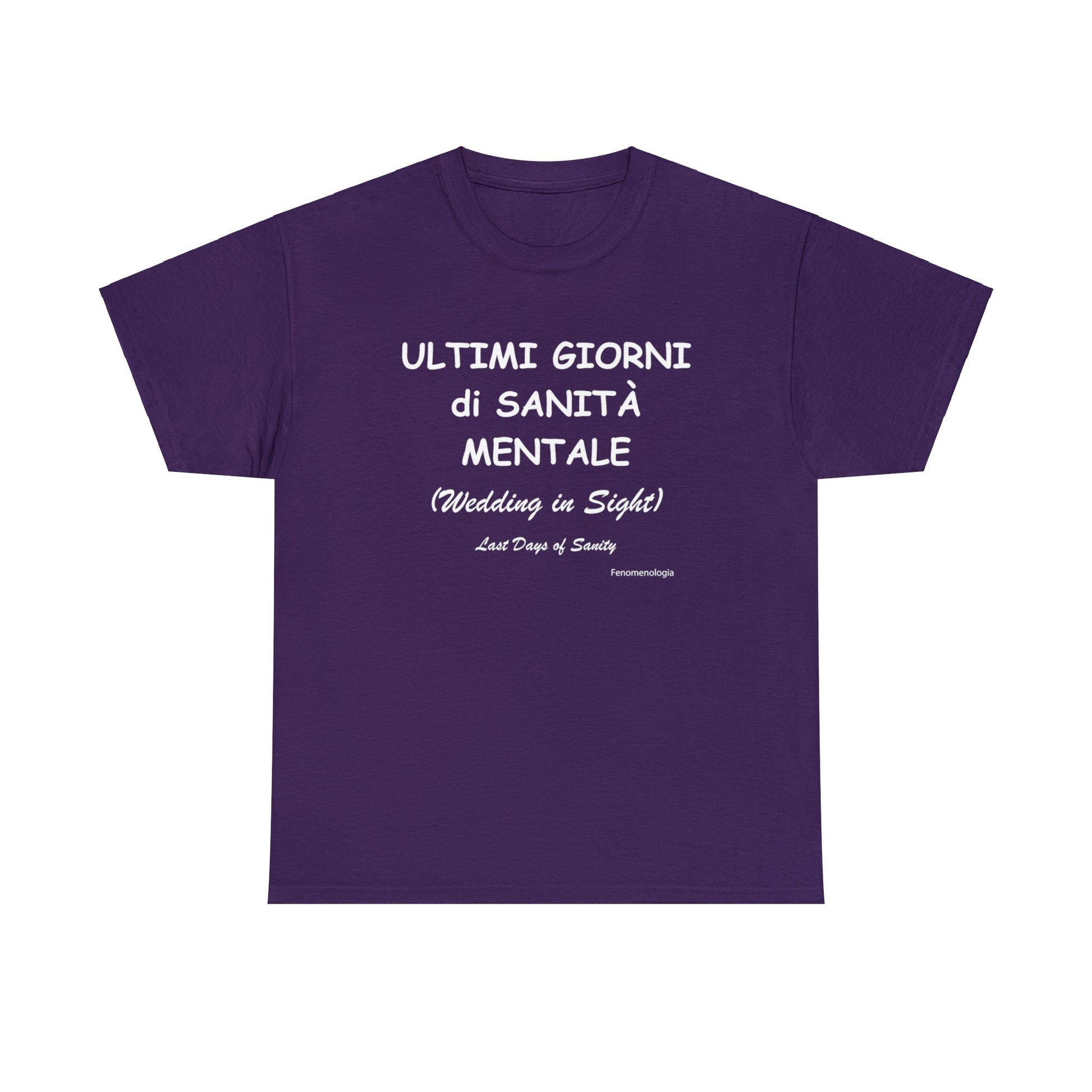 ULTIMI GIORNI di SANITÀ MENTALE Men T-Shirt - Fenomenologia Shop