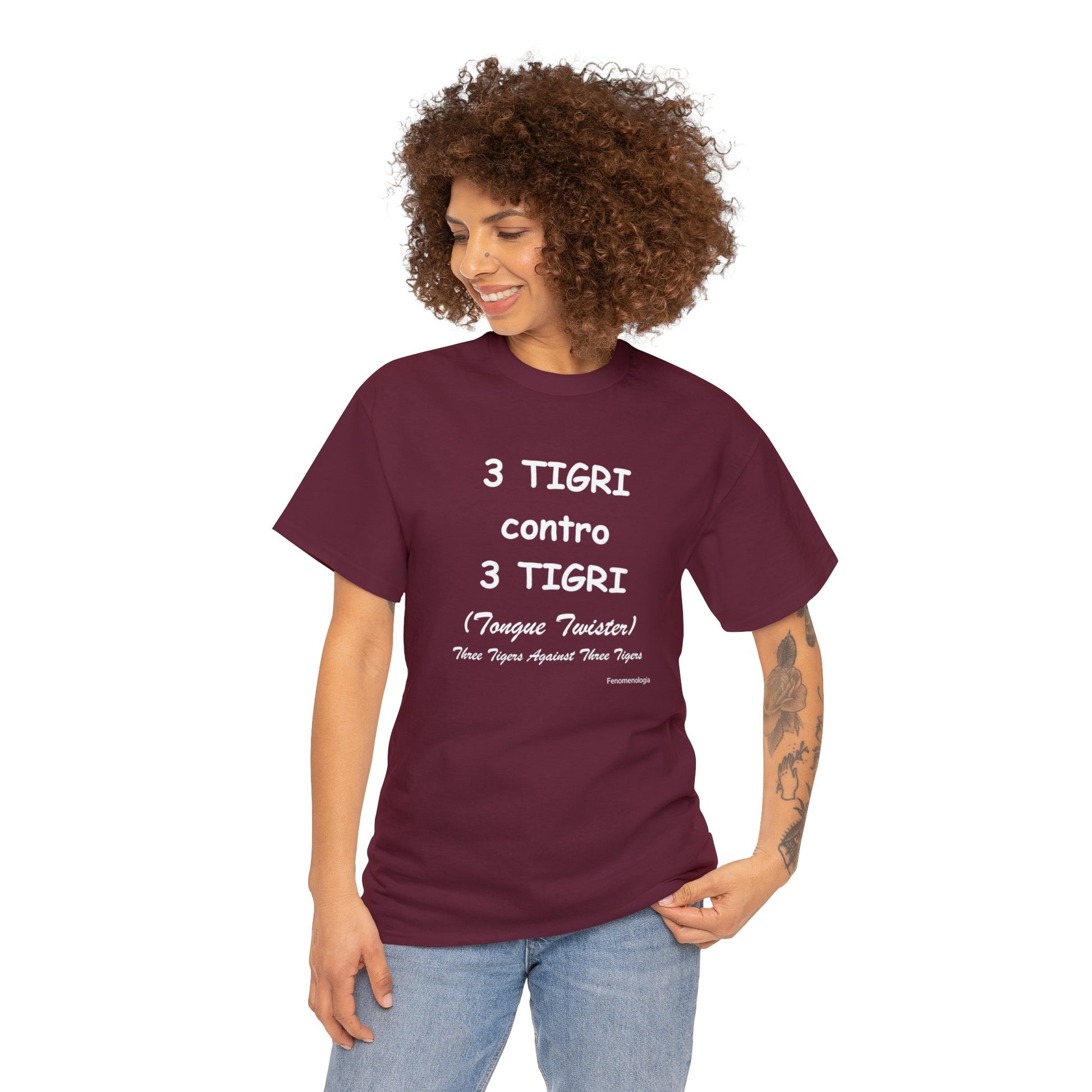 3 TIGRI contro 3 TIGRI Unisex T-Shirt - Fenomenologia Shop