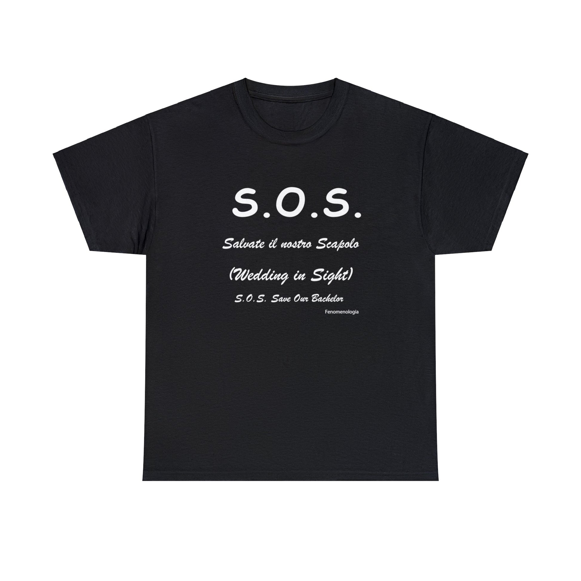 S.O.S. Men T-Shirt - Fenomenologia Shop