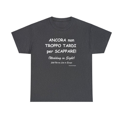 ANCORA non TROPPO TARDI  per SCAPPARE! Men T-Shirt - Fenomenologia Shop