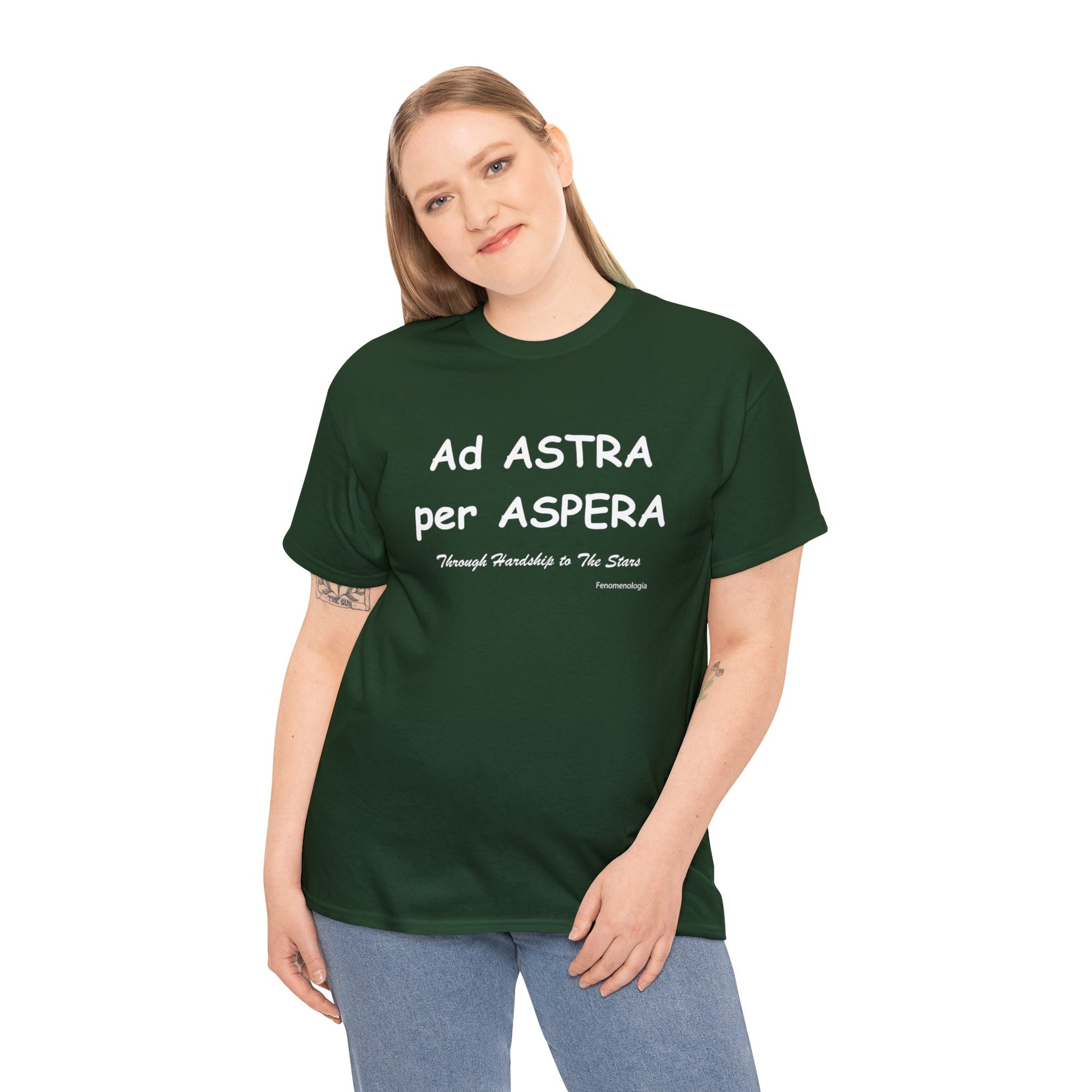 Ad ASTRA per ASPERA Unisex T-Shirt - Fenomenologia Shop