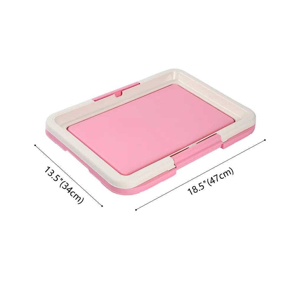 Portable Dog Training Toilet Indoor Dogs Potty Pet Toilet for Small Dogs Cats Cat Litter Box Puppy Pad Holder Tray Pet Supplies - Fenomenologia Shop