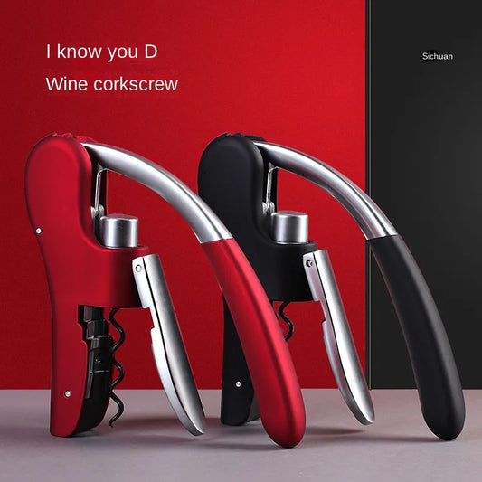 Red Wine Bottle Opener Household Red Wine Driver Creative Multi functional Set for Wine Opening and Pressing - Fenomenologia Shop