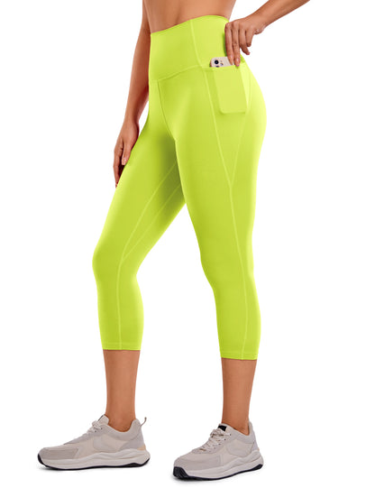 Leggings capri da allenamento Butterluxe da donna con tasche - Fenomenologia Shop