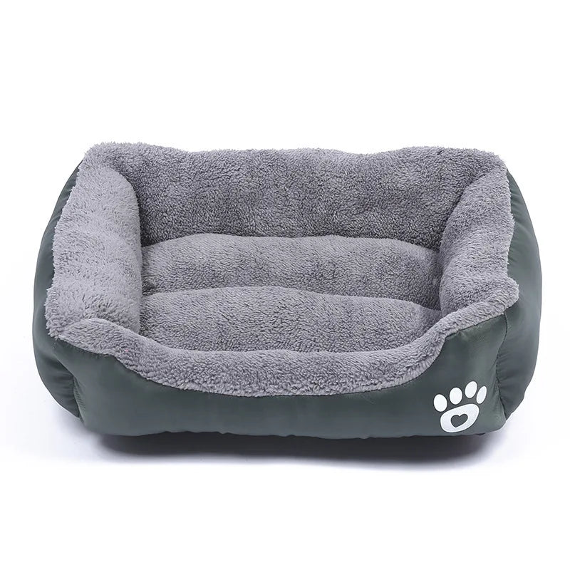 S-3XL Dogs Bed Cat Bed for Small Medium Large Dogs Big Basket Pet House Waterproof Bottom Soft Fleece Warm Cat Bed Sofa House - Fenomenologia Shop