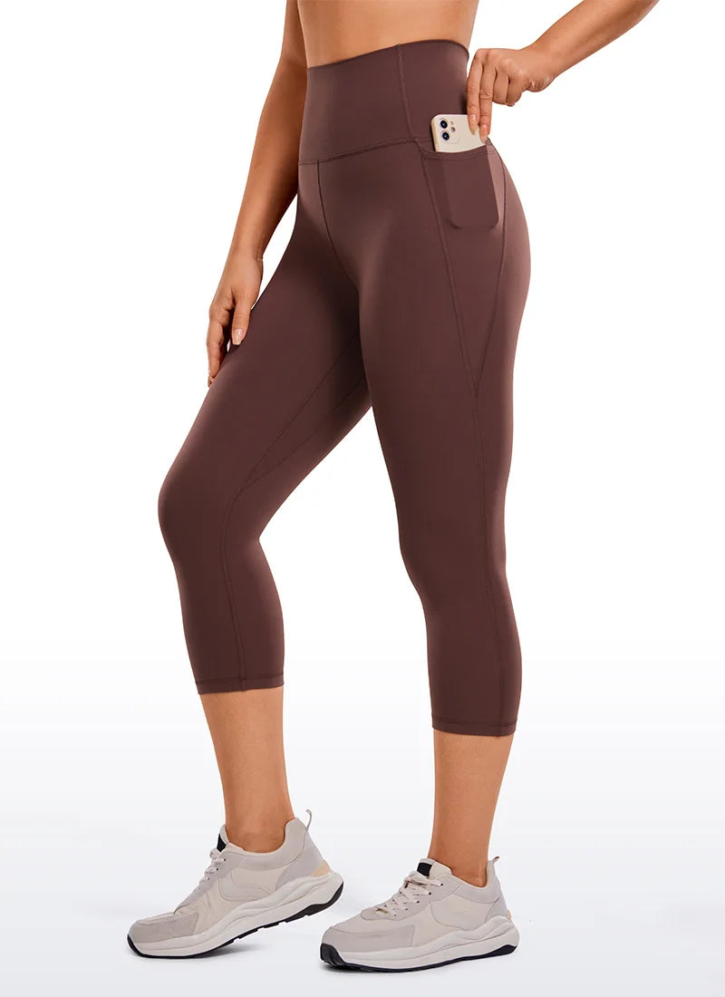 Leggings capri da allenamento Butterluxe da donna con tasche - Fenomenologia Shop