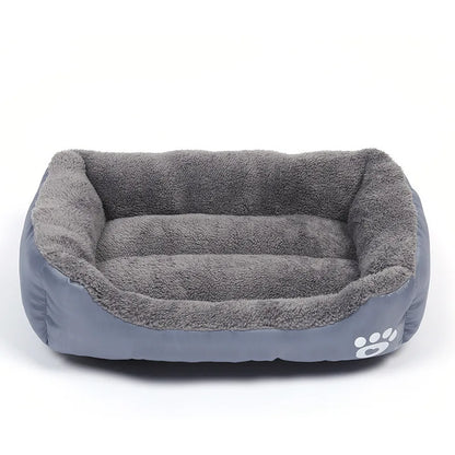 S-3XL Dogs Bed Cat Bed for Small Medium Large Dogs Big Basket Pet House Waterproof Bottom Soft Fleece Warm Cat Bed Sofa House - Fenomenologia Shop