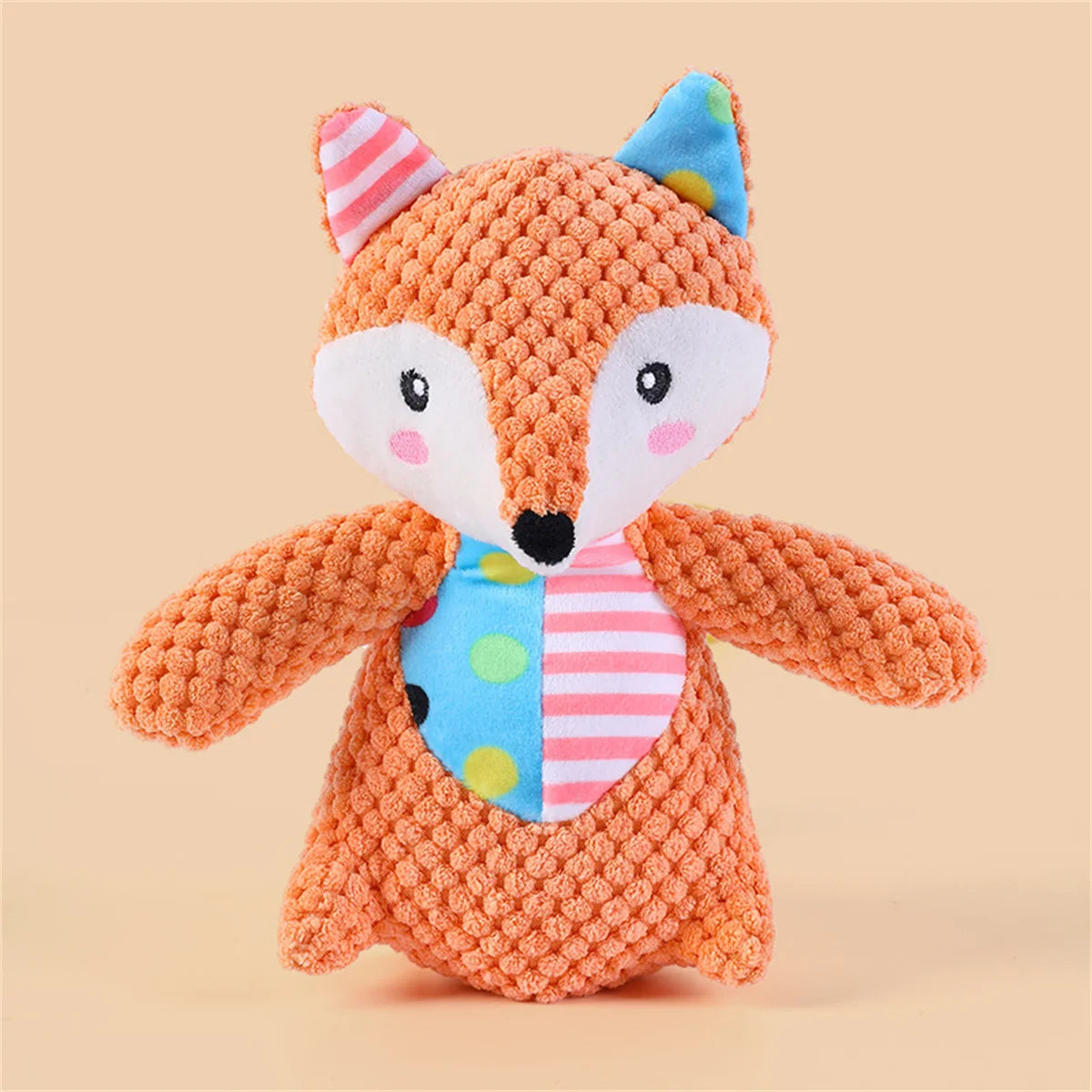 Pet Plush Toy Cat Dog Puzzle Toy Cute Animals Bite Resistant Interactive Squeaky Pet Dog Teeth Cleaning Chew Toy Pet Supplies - Fenomenologia Shop