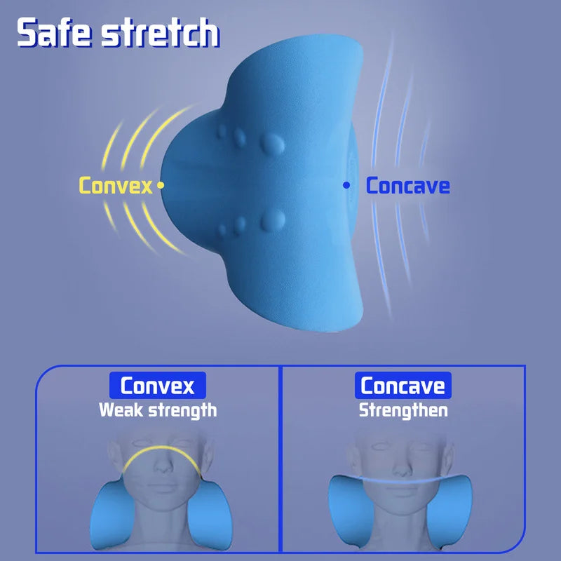 Cuscino elasticizzato per la colonna vertebrale cervicale per alleviare il dolore muscolare del corpo - Fenomenologia Shop