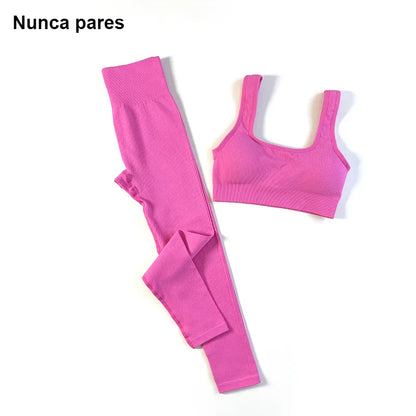 Abbigliamento sportivo da donna a costine per yoga - Fenomenologia Shop