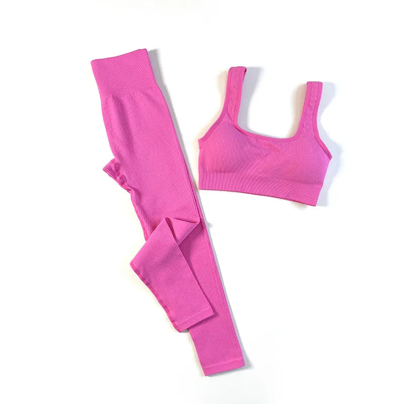 Abbigliamento sportivo da donna a costine per yoga - Fenomenologia Shop