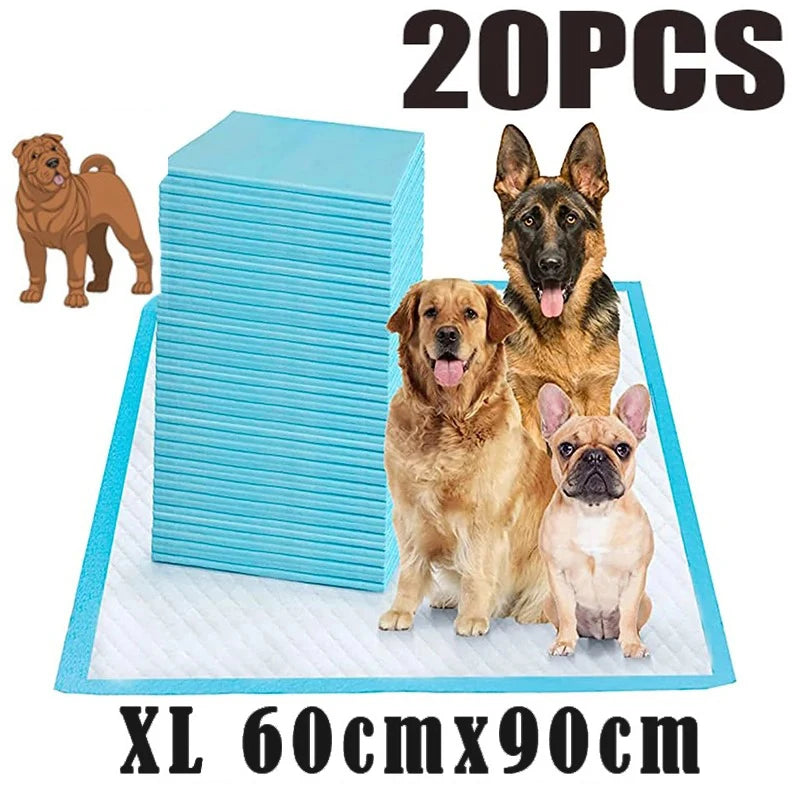 Super Absorbent Pet Diaper DogTraining Pee Pads Disposable Healthy Nappy Mat Cats Dog Diapers Quick-dry Surface Mat Give Birth - Fenomenologia Shop