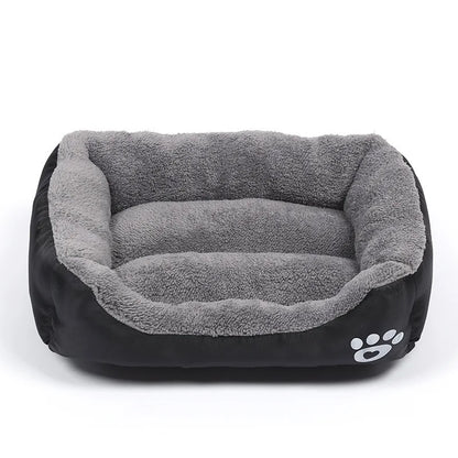 S-3XL Dogs Bed Cat Bed for Small Medium Large Dogs Big Basket Pet House Waterproof Bottom Soft Fleece Warm Cat Bed Sofa House - Fenomenologia Shop