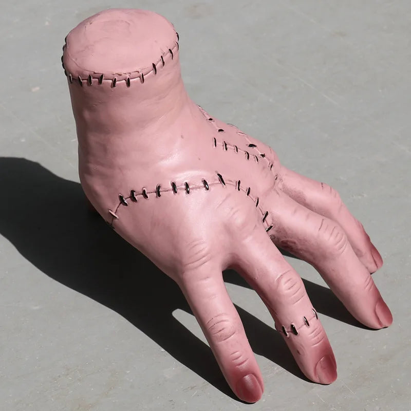 Horror Wednesday Thing Hand From Addams Family Cosplay Latex Figurine Home Decor Desktop Crafts Halloween Party Costume Prop - Fenomenologia Shop