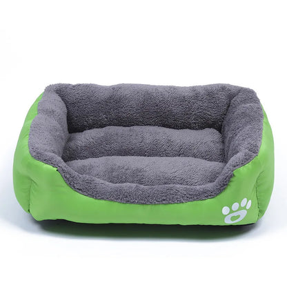 S-3XL Dogs Bed Cat Bed for Small Medium Large Dogs Big Basket Pet House Waterproof Bottom Soft Fleece Warm Cat Bed Sofa House - Fenomenologia Shop