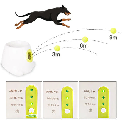 Catapult For Dogs Ball Launcher Dog Toy Tennis Ball Launcher Jumping Ball Pitbull Toys Tennis Ball Machine Automatic Throw Pet - Fenomenologia Shop