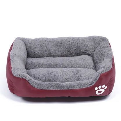 S-3XL Dogs Bed Cat Bed for Small Medium Large Dogs Big Basket Pet House Waterproof Bottom Soft Fleece Warm Cat Bed Sofa House - Fenomenologia Shop