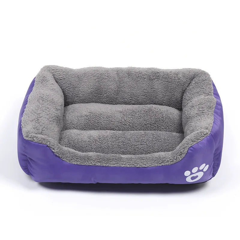 S-3XL Dogs Bed Cat Bed for Small Medium Large Dogs Big Basket Pet House Waterproof Bottom Soft Fleece Warm Cat Bed Sofa House - Fenomenologia Shop