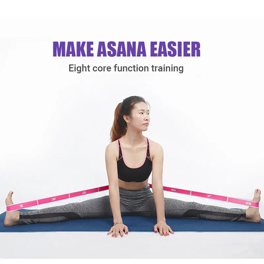 Fasce di resistenza elastiche per yoga multisezione - Fenomenologia Shop