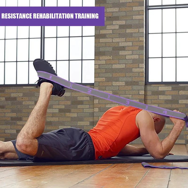 Fasce di resistenza elastiche per yoga multisezione - Fenomenologia Shop