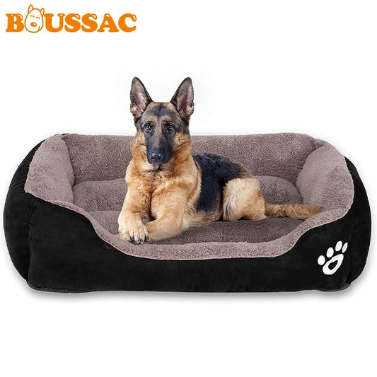 S-3XL Dogs Bed Cat Bed for Small Medium Large Dogs Big Basket Pet House Waterproof Bottom Soft Fleece Warm Cat Bed Sofa House - Fenomenologia Shop