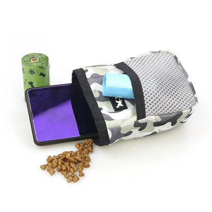 Pet Dog Puppy Training Treat Snack Bait Pet Feed Pocket Pouch Obedience Agility Pouch Food Bag Pocket Snack Reward Waist Bag