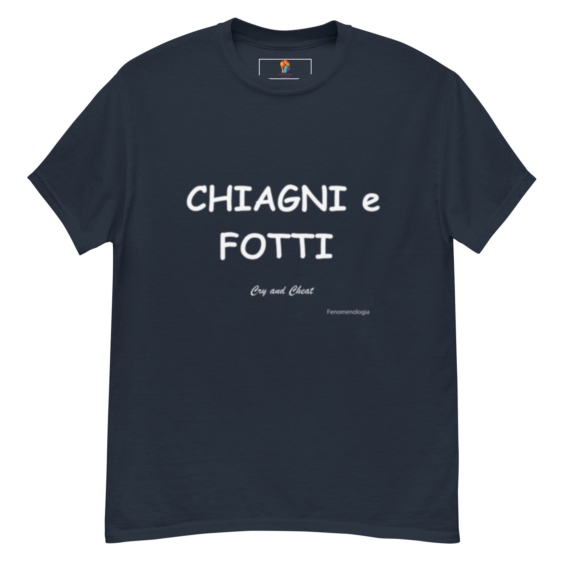 T-shirt classica biologica da uomo - Fenomenologia Shop