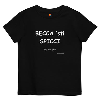 T-shirt in cotone ecologico per bambini - Fenomenologia Shop