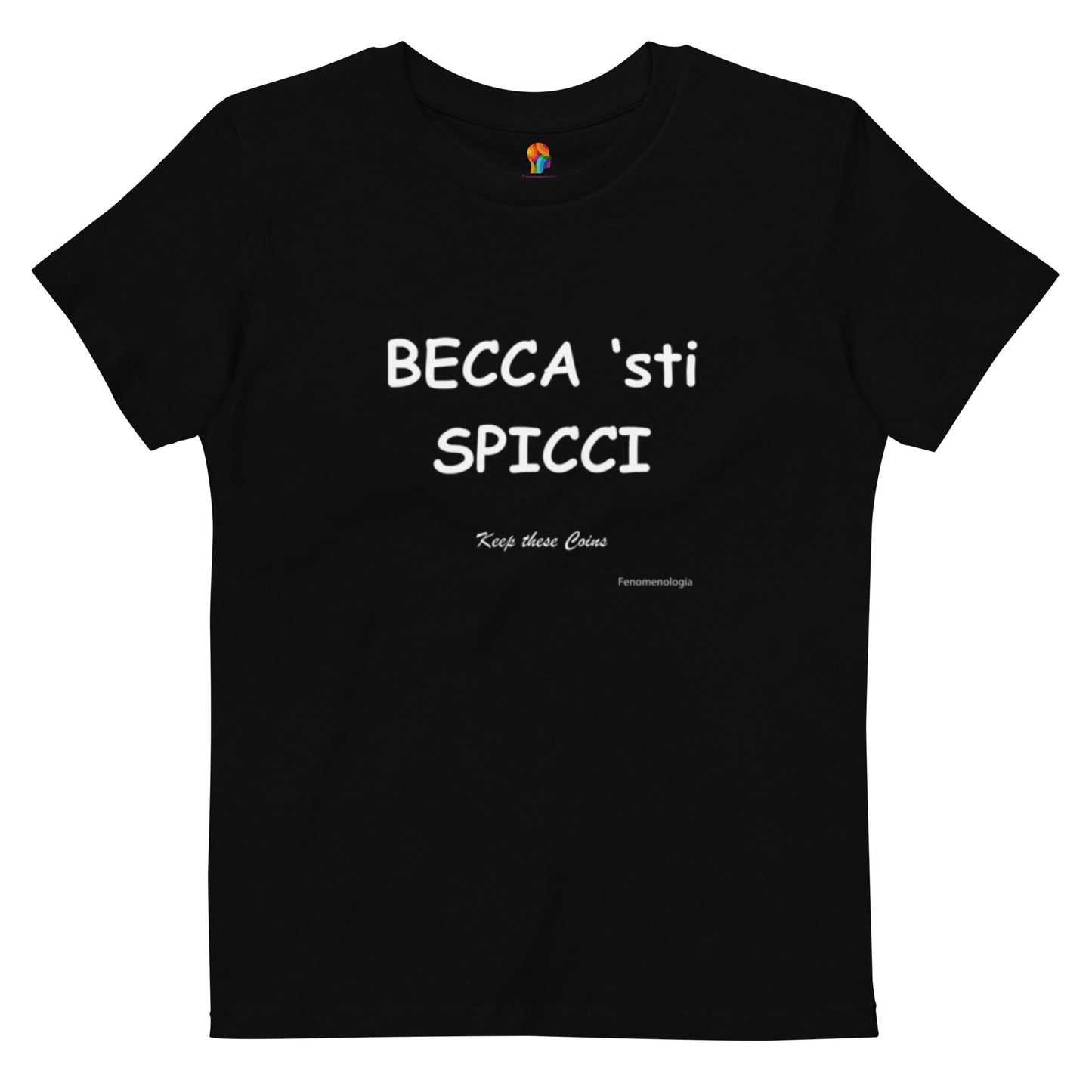 T-shirt in cotone ecologico per bambini - Fenomenologia Shop